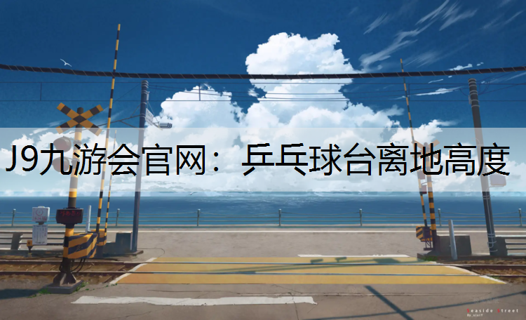 乒乓球台离地高度